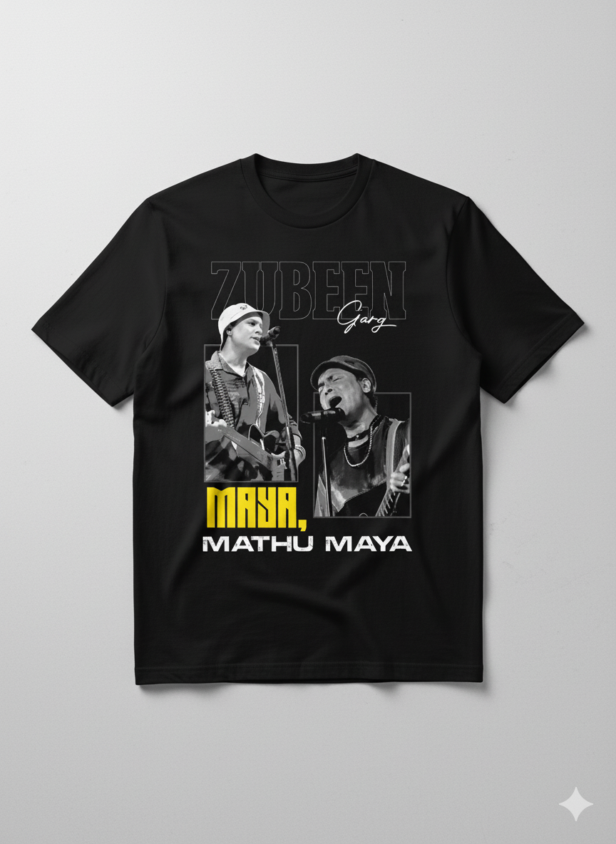 𝙕𝙪𝙗𝙚𝙚𝙣 𝙂𝙖𝙧𝙜 𝙈𝙖𝙮𝙖 𝘽𝙡𝙖𝙘𝙠 𝙋𝙧𝙞𝙣𝙩𝙚𝙙 𝙏-𝙨𝙝𝙞𝙧𝙩