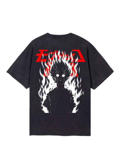 Bokasur Mob Psycho 100 T-shirt - Black