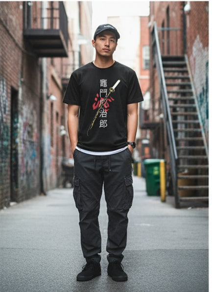 𝙆𝙖𝙩𝙖𝙣𝙖 𝘽𝙡𝙖𝙘𝙠 𝙋𝙧𝙞𝙣𝙩𝙚𝙙 𝙏-𝙨𝙝𝙞𝙧𝙩