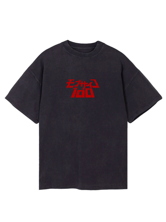 Bokasur Mob Psycho 100 T-shirt - Black