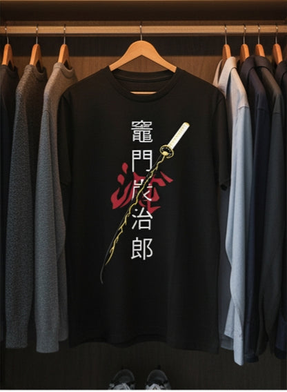 𝙆𝙖𝙩𝙖𝙣𝙖 𝘽𝙡𝙖𝙘𝙠 𝙋𝙧𝙞𝙣𝙩𝙚𝙙 𝙏-𝙨𝙝𝙞𝙧𝙩