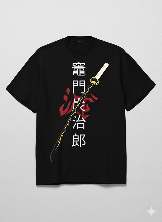 𝙆𝙖𝙩𝙖𝙣𝙖 𝘽𝙡𝙖𝙘𝙠 𝙋𝙧𝙞𝙣𝙩𝙚𝙙 𝙏-𝙨𝙝𝙞𝙧𝙩